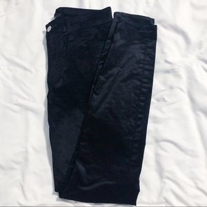 DISC SHIP! 7 For All Mankind Skinny Black Jeans